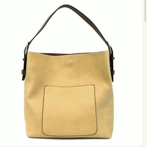 Joy Susan Celedon and Brown Hobo Bag 100% Vegan